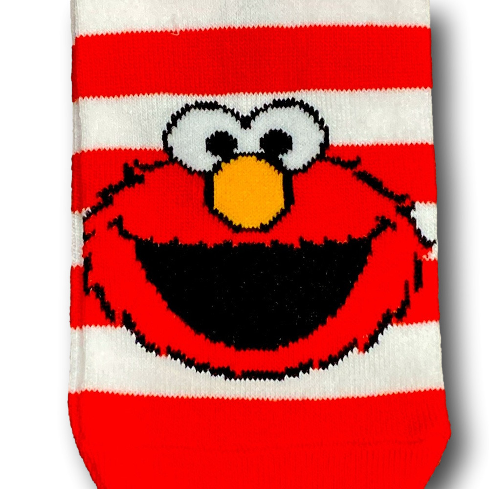 3/$20 Elmo Sesame Street Funny Novelty Ankle Socks - NWT - Picture 2 of 3